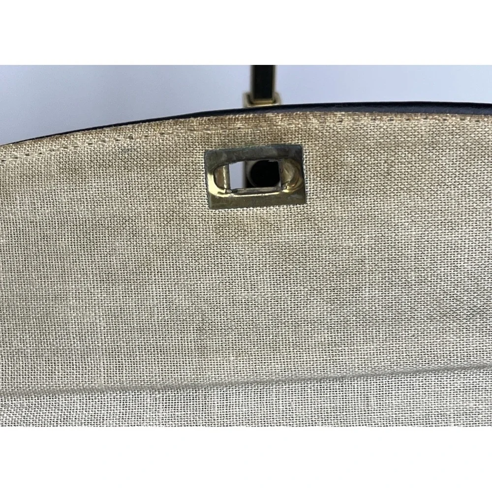 Vintage Jerry Terrence RARE Works of Art Collection Leather Handbag 1966 USA‎